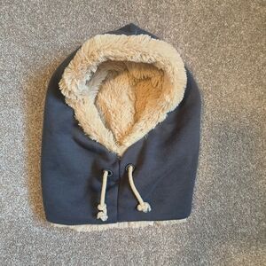 Cozy Hooded Scarf with Faux Fur Lining